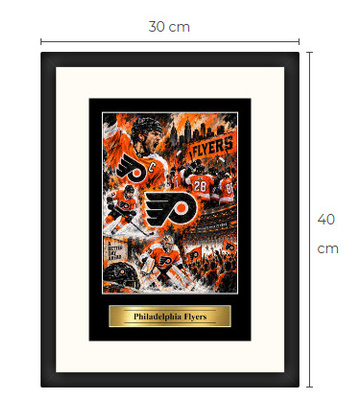 Uusi Philadelphia Flyer NHL asrt print Limited Edition