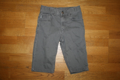 H&M harmaat farkkushortsit 134
