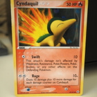 Pokemon kortti Cyndaquil EX Hidden Legends reverse - pikkukuva 1