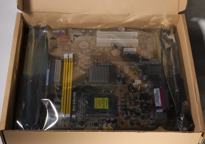 LGA775-emolevy Asus P5VD2-VM, Asuksen tehdaskunnostama
