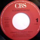ELIZABETH GROSZ :: L'ENVERS DE L'ENDROIT :: VINYYLI 7"  1989 - pikkukuva 3