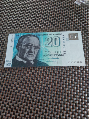 Pakka sileä 20mk seteli 1993