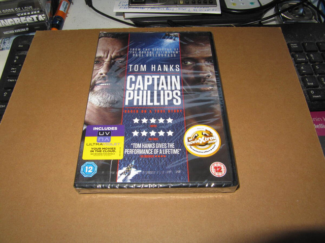 DVD Captain Phillips v.2014 K-12 Suomi txt UUSI