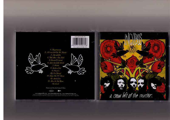 Incubus - a crow left of the murder...