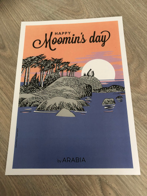 Happy Moomin´s day -Muumijuliste