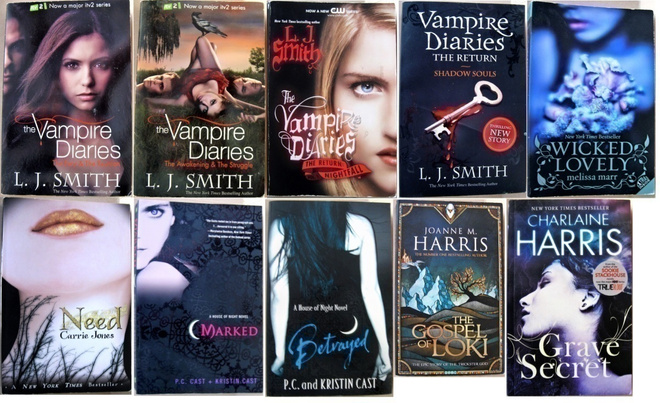 The Vampire Diaries ja muita Pokkareita (10 kpl)