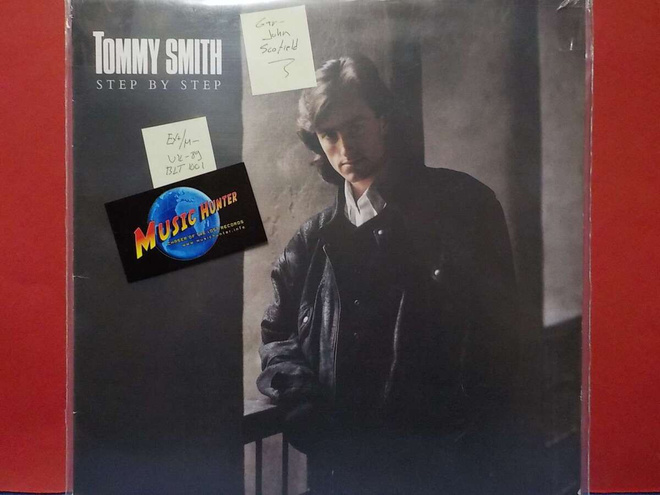 TOMMY SMITH - STEP BY STEP - UK 1989 - EX+/M- LP