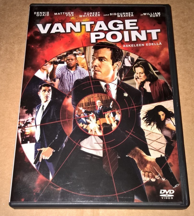 VANTAGE POINT ASKELEEN EDELLÄ DVD TOIMINTA / TRILLERI