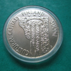 100 mk hopea juhlaraha Helsinki 450 v. - 2000 - pikkukuva 1