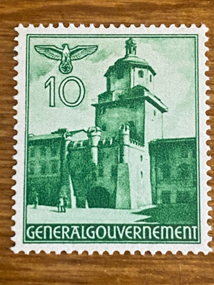 SAKSA 1940 GENERALGOUVERNEMENT RAKENNUKSIA**