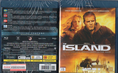 Island,The (72 717) UUSI -FI- BLU-RAY nordic, ewan mcgregor