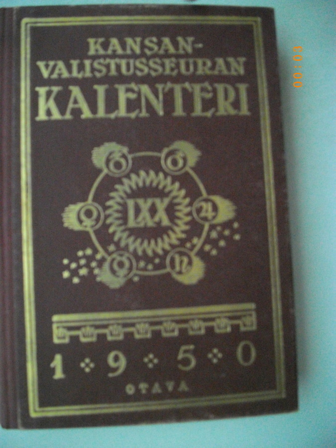 Kansanvalistusseuran kalenteri 1950 (22.5)