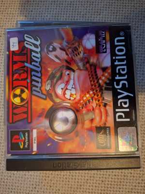 PS1 Worms Pinball CIB