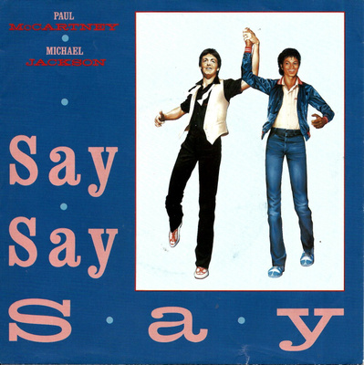 PAUL McCARTNEY & MICHAEL JACKSON: Say Say Say / Ode To 7"kk