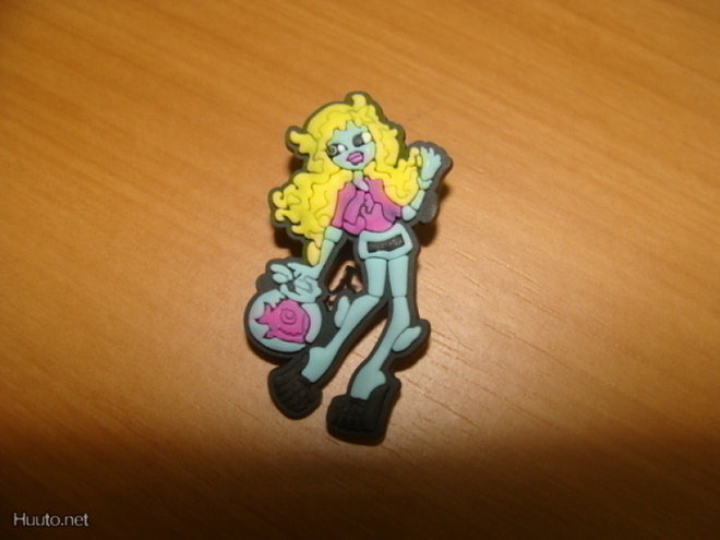 MONSTER HIGH kenkäkoru, kenkäkoriste: LAGOONA BLUE