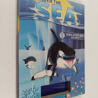Under the sea : stencil activity book - pikkukuva 1