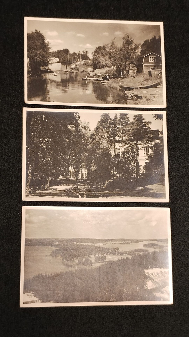 JYVÄSKYLÄ 3kpl Tourujoelta , hiihtomäeltä