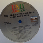 FOSTER SYLVERS+hy-tech :: PLAIN AND SIMPLE :: VINYYLI LP - pikkukuva 3