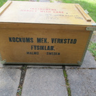 VANHA PUULAATIKKO p. 67 x l. 47 x k. 36 - pikkukuva 1