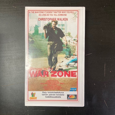 Witness In The War Zone VHS