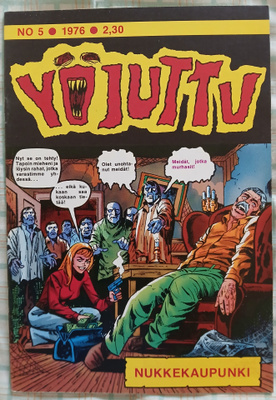 Yöjuttu 5/1976 , lukematon