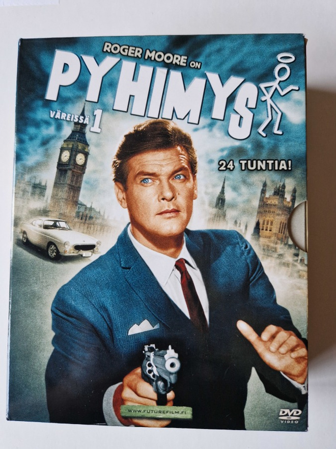 Pyhimys Väreissä 1 . 24 Tuntia.Roger Moore
