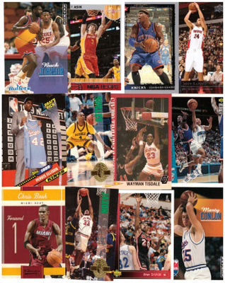 12 x NBA KORIPALLO KORTTIA (E)