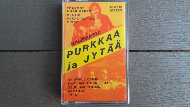 MC: Purkkaa Ja Jytää (Kokoelma m.m. Hurriganes, Freeman)