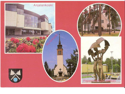 kortti Anjalankoski Inkeroinen Anjala Sippola - erilaisia