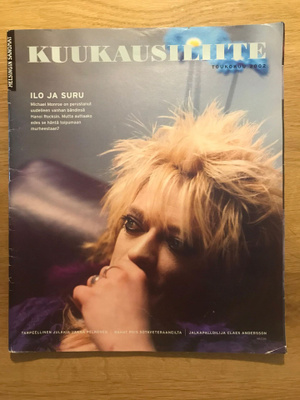 HS Kuukausiliite toukokuu 2002 Michael Monroe kansikuvajuttu