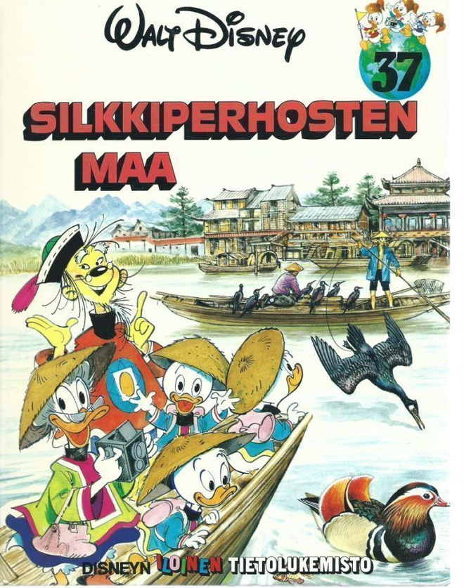 Disneyn iloinen tietolukemisto Silkkiperhosten maa 37 1989