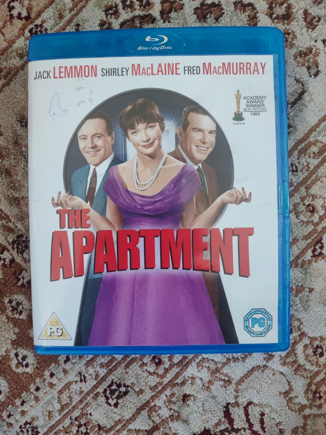 The Apartment BLU-RAY Jack Lemmon Shirley MacLaine