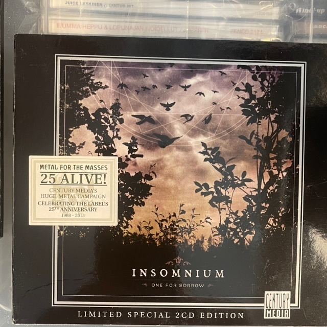 INSOMNIUM - One For The Sorrow 2-cd Ltd. Special Edition (DM