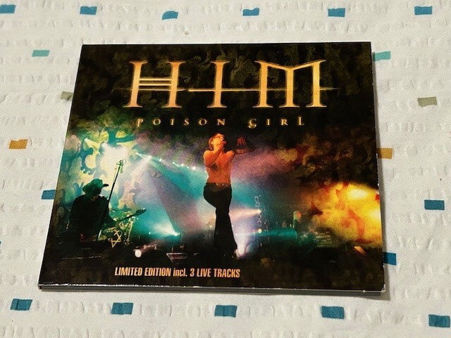HIM: POISON GIRL CDS LIMITED EDITION DIGIPAK