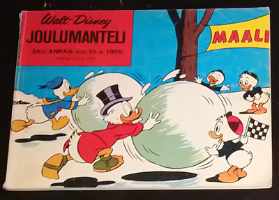 Aku Ankka Joulumanteli 1969