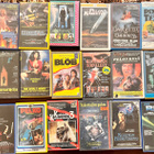 VHS vanhoja kauhuelokuvia x 24 kpl - pikkukuva 1