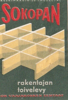 SOKOPAN , Rakentajan toivelevy .  s62