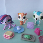 Littlest Pet Shop leikkisetti, figuurit + tarvikkeet - pikkukuva 2