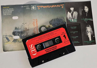 Stratovarius – Fright Night C-kasetti, CBS 1989