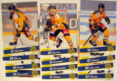 Cardset 2016-17 Lukko 97-108 teamset