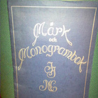 Märk och monogrambok  ( 1 p. 1957 ) - pikkukuva 1