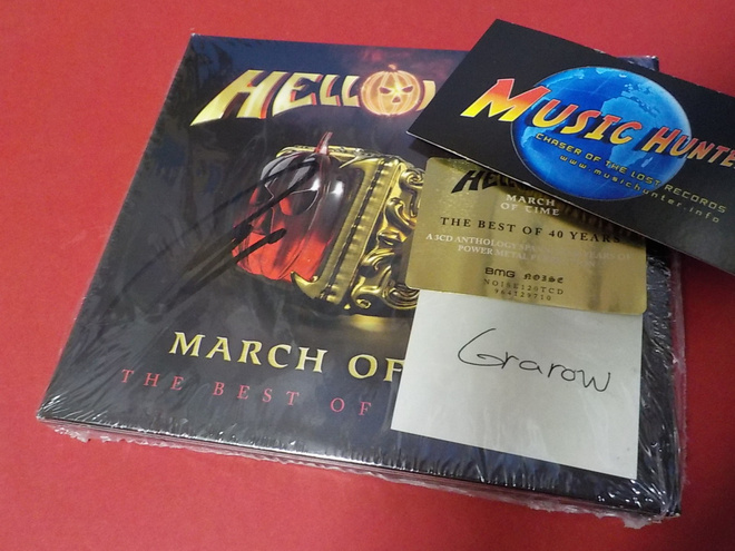 HELLOWEEN - MARCH OF TIME UUSI 3CD NIMMARILLA