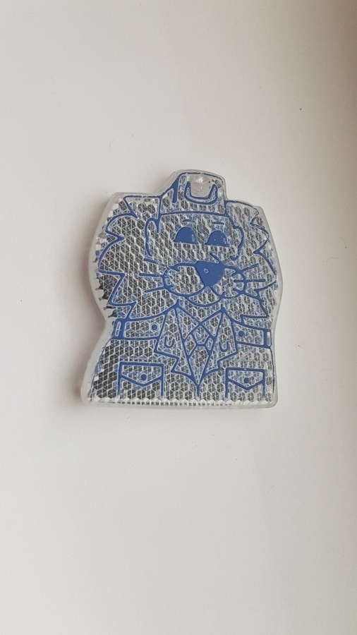 POLIISI KOVA Vanha Heijastin