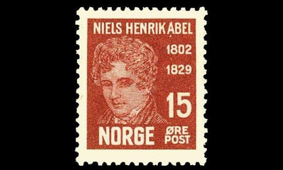Norja 151 ** Niels Abel 15 öre (1929)