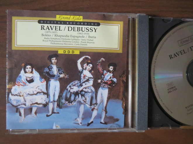 Maurice Ravel/Claude Debussy CD