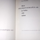 Rauhala : Mitä psykoterapia on ja kuka sitä tekee ( SIS POST - pikkukuva 1