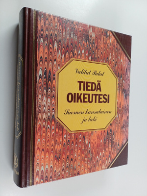 Pertti (toim) Kosonen ym. : Tiedä oikeutesi : Suomen kans...