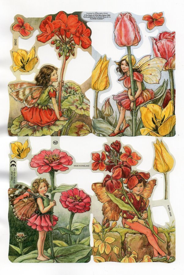 KIILTOKUVA °°KUKKAKEIJUT°°...Flower Fairies /MLP2096