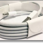 Valkoinen iPad / iPhone 8pin USB A - Lightning-kaapeli / 1m - pikkukuva 1