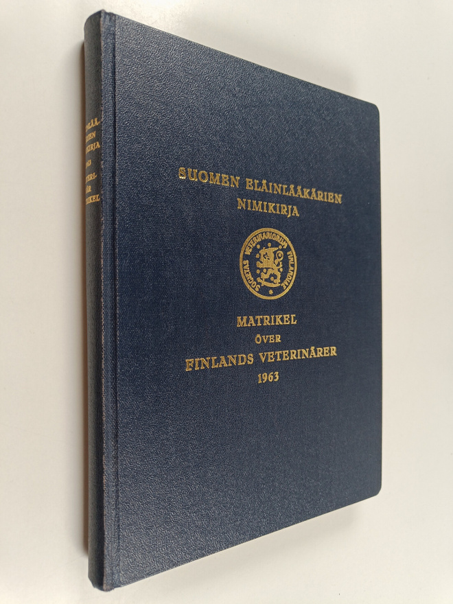 Suomen eläinlääkärien nimikirja 1963